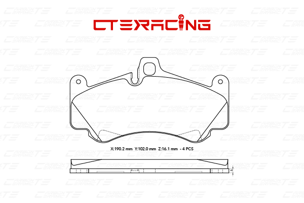 Brake Pad/PORSCHE/911 (996)/911 (997)/BOXSTER (987)/CAYMAN (981)/CAYMAN (987)